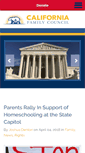 Mobile Screenshot of californiafamily.org
